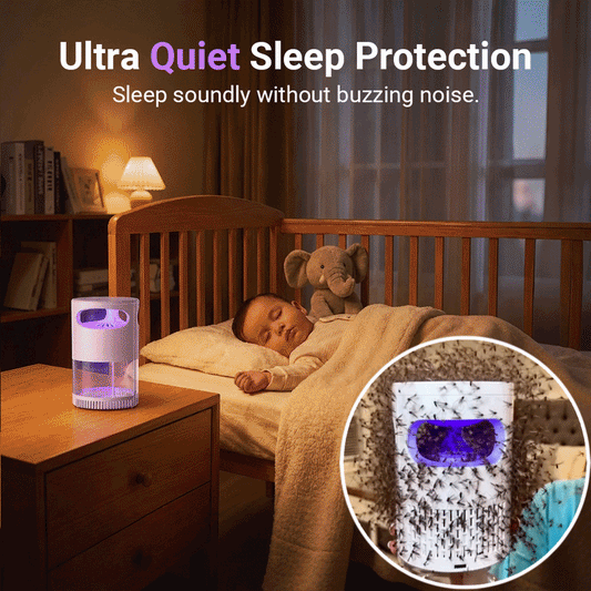 50% OFF! 🦟 Vigorcurve® UV Mosquito Killer Lamp – quiet, USB, chemical-free🔇🌙