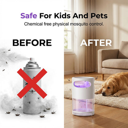 50% OFF! 🦟 Vigorcurve® UV Mosquito Killer Lamp – quiet, USB, chemical-free🔇🌙