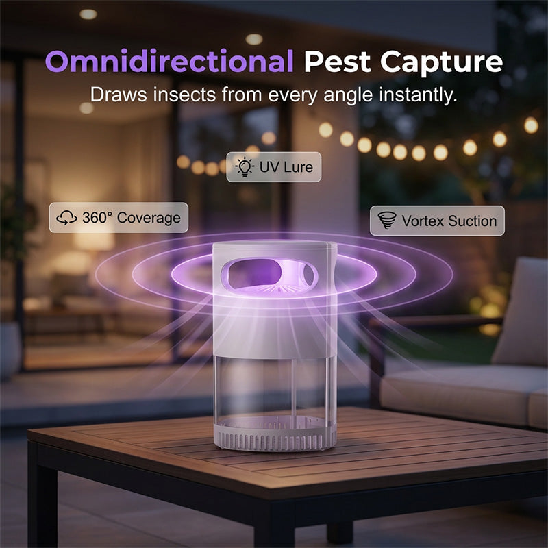 50% OFF! 🦟 Vigorcurve® UV Mosquito Killer Lamp – quiet, USB, chemical-free🔇🌙